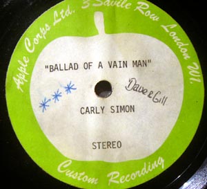 Ballad Of A Vain Man